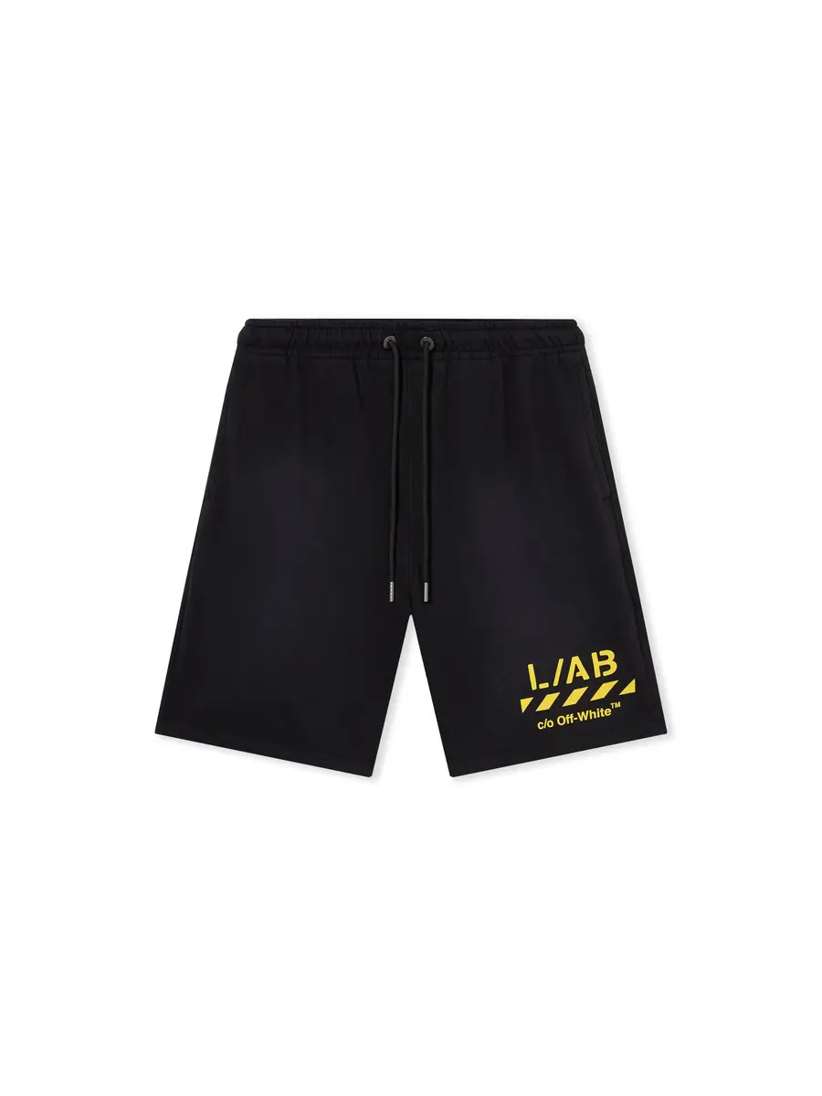 Off-White L/AB Diagonal Washed Sweatshorts | Thumbnail 2 Off-White L/AB Diagonal Washed Sweatshorts | Thumbnail 2