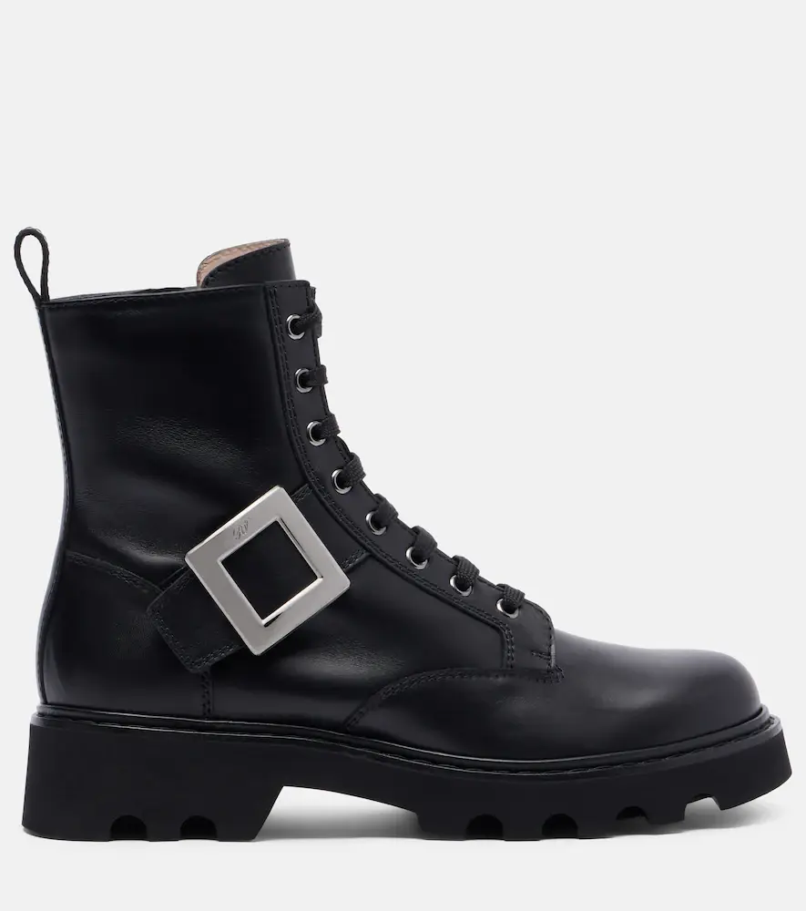Roger Vivier Viv Rangers leather ankle boots | Thumbnail 3 Roger Vivier Viv Rangers leather ankle boots | Thumbnail 3