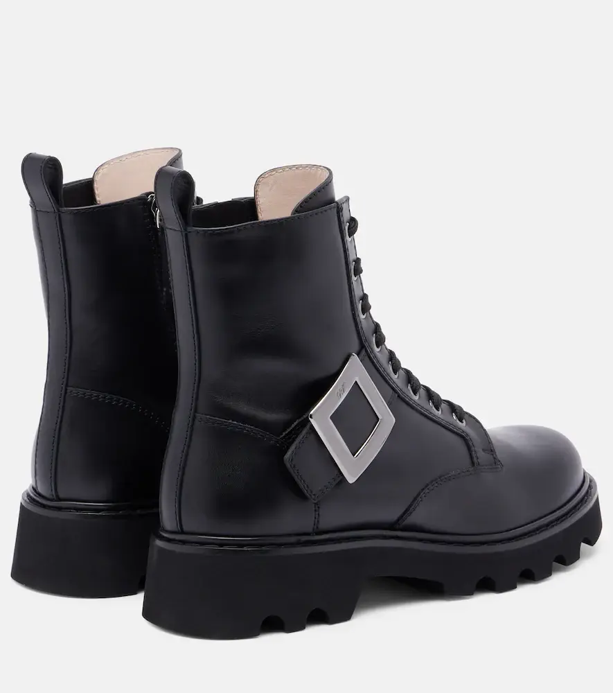 Roger Vivier Viv Rangers leather ankle boots | Thumbnail 4 Roger Vivier Viv Rangers leather ankle boots | Thumbnail 4