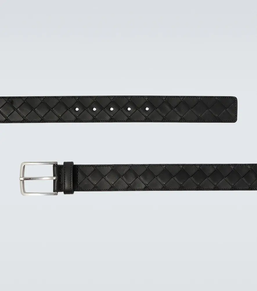 Bottega Veneta Intrecciato leather belt | Thumbnail 2 Bottega Veneta Intrecciato leather belt | Thumbnail 2