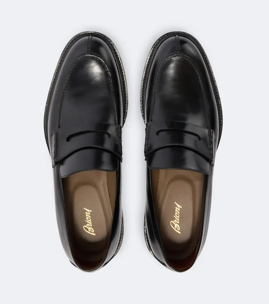 Brioni Leather penny loafers | Thumbnail 4 Brioni Leather penny loafers | Thumbnail 4