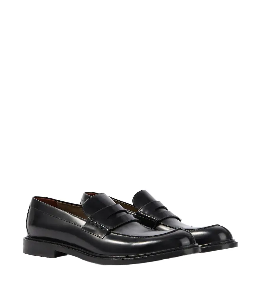 Leather penny loafers Leather penny loafers