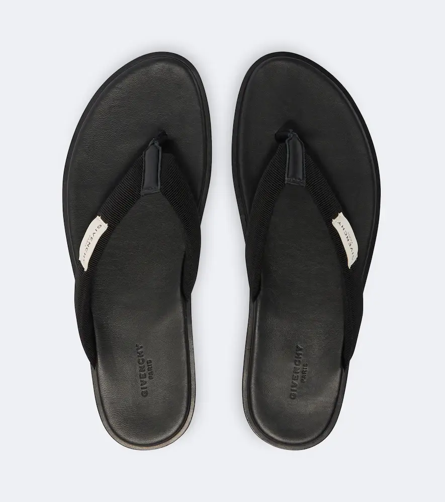 Givenchy Logo grosgrain thong sandals | Thumbnail 4 Givenchy Logo grosgrain thong sandals | Thumbnail 4
