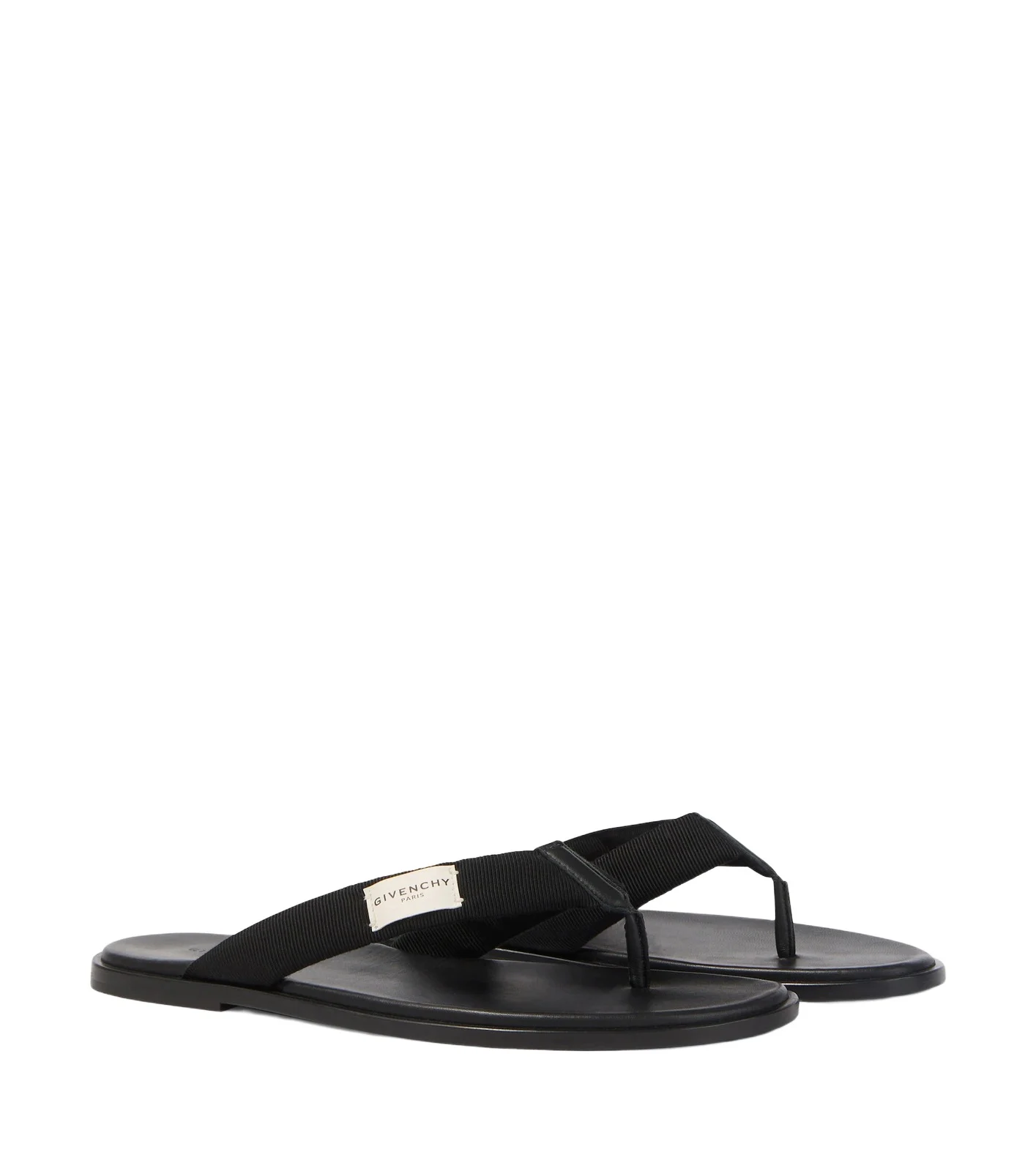 Givenchy Logo grosgrain thong sandals