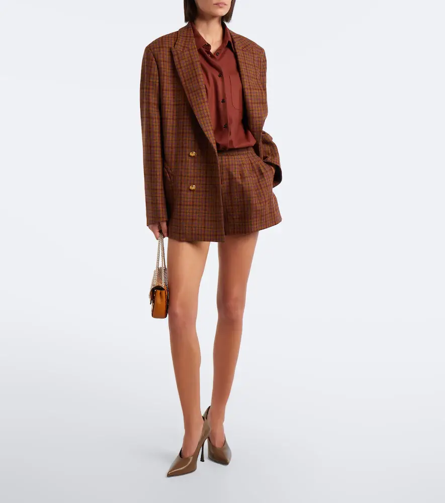 Blazé Milano Blazé Milano Nightbreak checked virgin wool blazer | Thumbnail 4 Blazé Milano Blazé Milano Nightbreak checked virgin wool blazer | Thumbnail 4