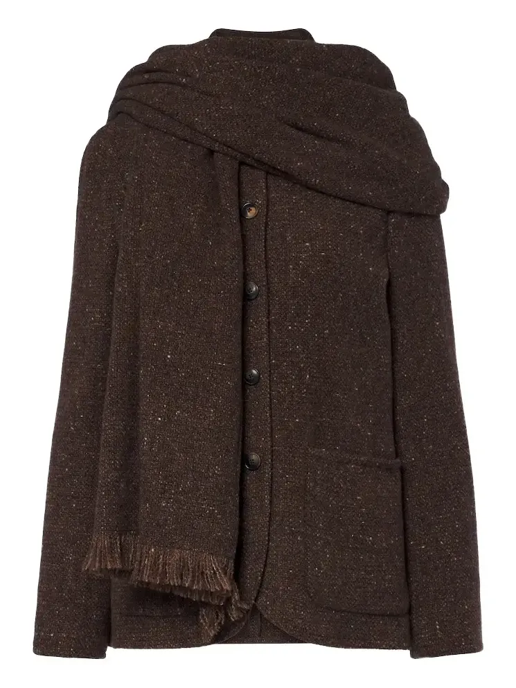 Ralph Lauren Collection Alira wool and cashmere-blend tweed jacket