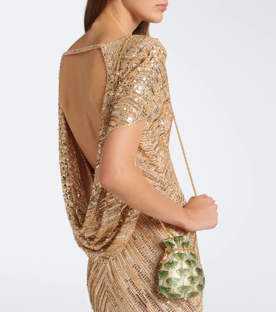 Judith Leiber Couture Ginkgo crystal-embellished clutch | Thumbnail 6 Judith Leiber Couture Ginkgo crystal-embellished clutch | Thumbnail 6