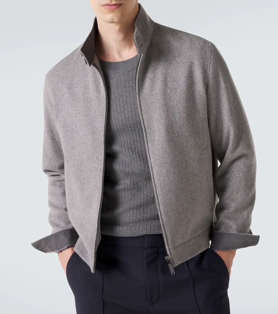 Zegna Wool and cashmere jacket | Thumbnail 2
