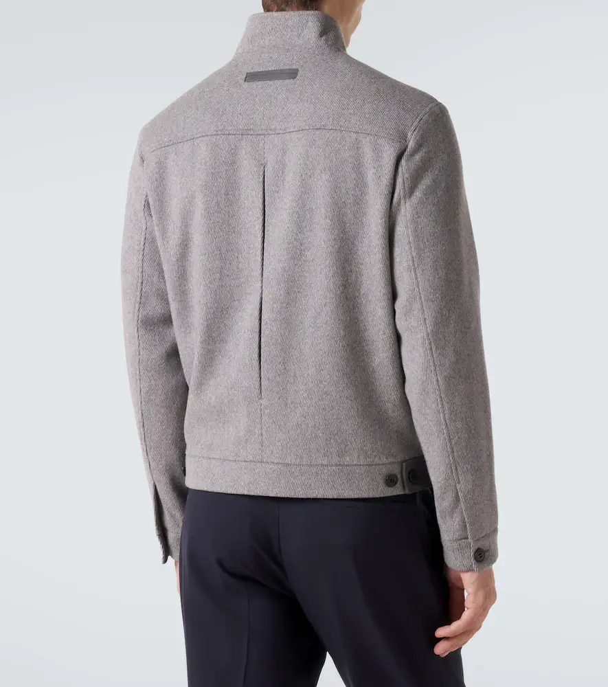 Zegna Wool and cashmere jacket | Thumbnail 4
