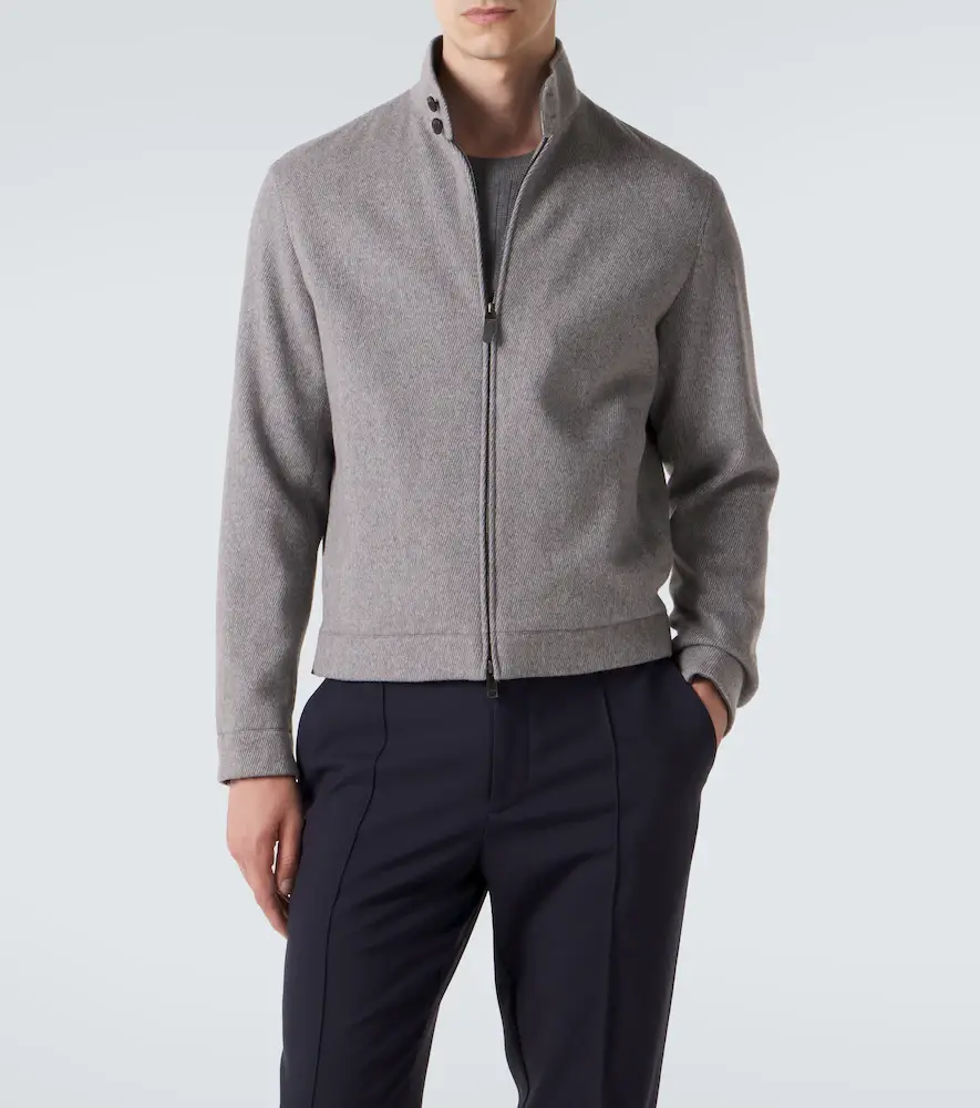Zegna Wool and cashmere jacket | Thumbnail 6