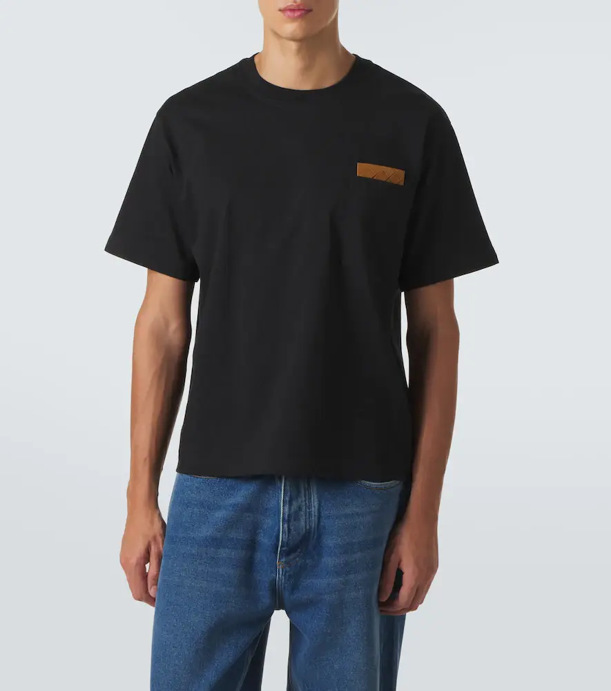 Bottega Veneta Intrecciato cotton jersey T-shirt | Thumbnail 3 Bottega Veneta Intrecciato cotton jersey T-shirt | Thumbnail 3