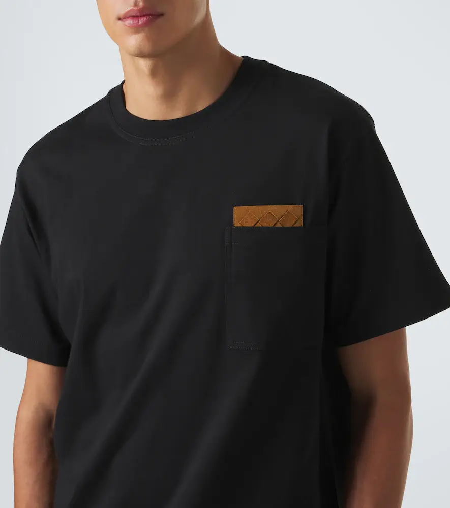 Bottega Veneta Intrecciato cotton jersey T-shirt | Thumbnail 4 Bottega Veneta Intrecciato cotton jersey T-shirt | Thumbnail 4