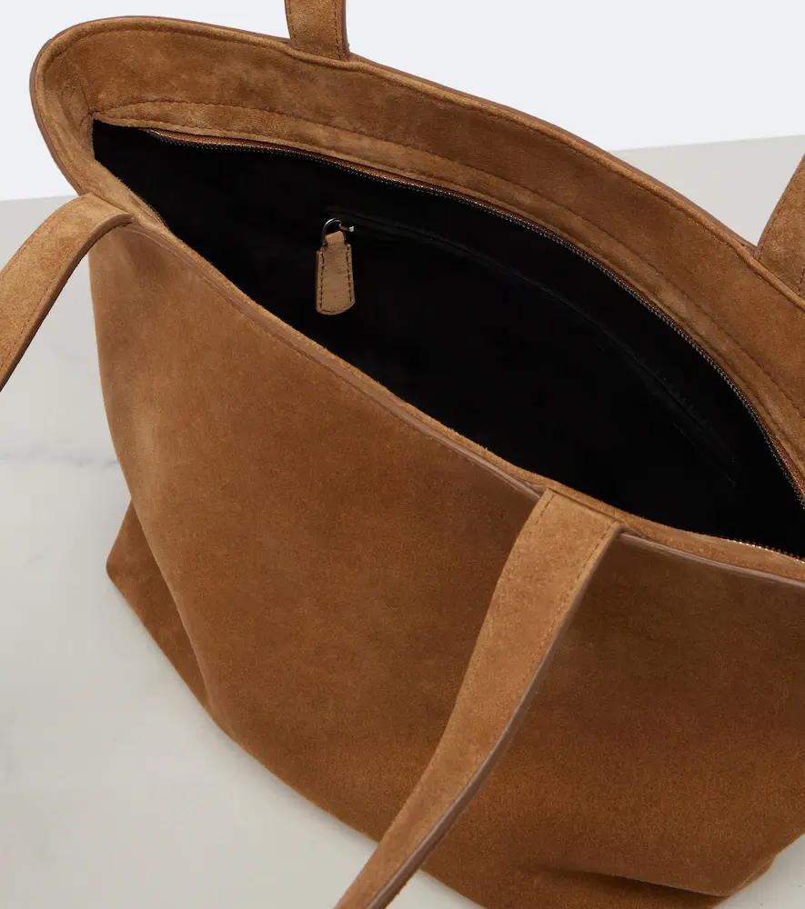 The Row Parker Medium suede tote bag | Thumbnail 4 The Row Parker Medium suede tote bag | Thumbnail 4