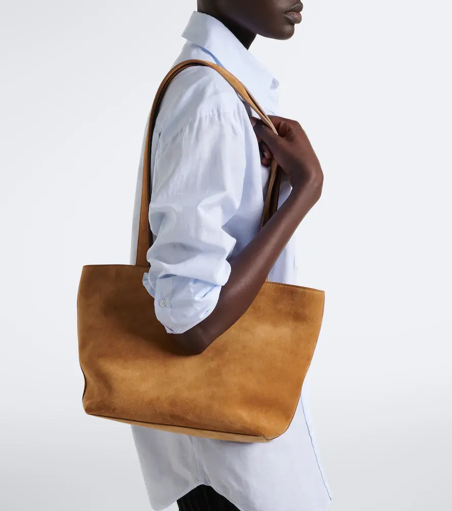 The Row Parker Medium suede tote bag | Thumbnail 5 The Row Parker Medium suede tote bag | Thumbnail 5