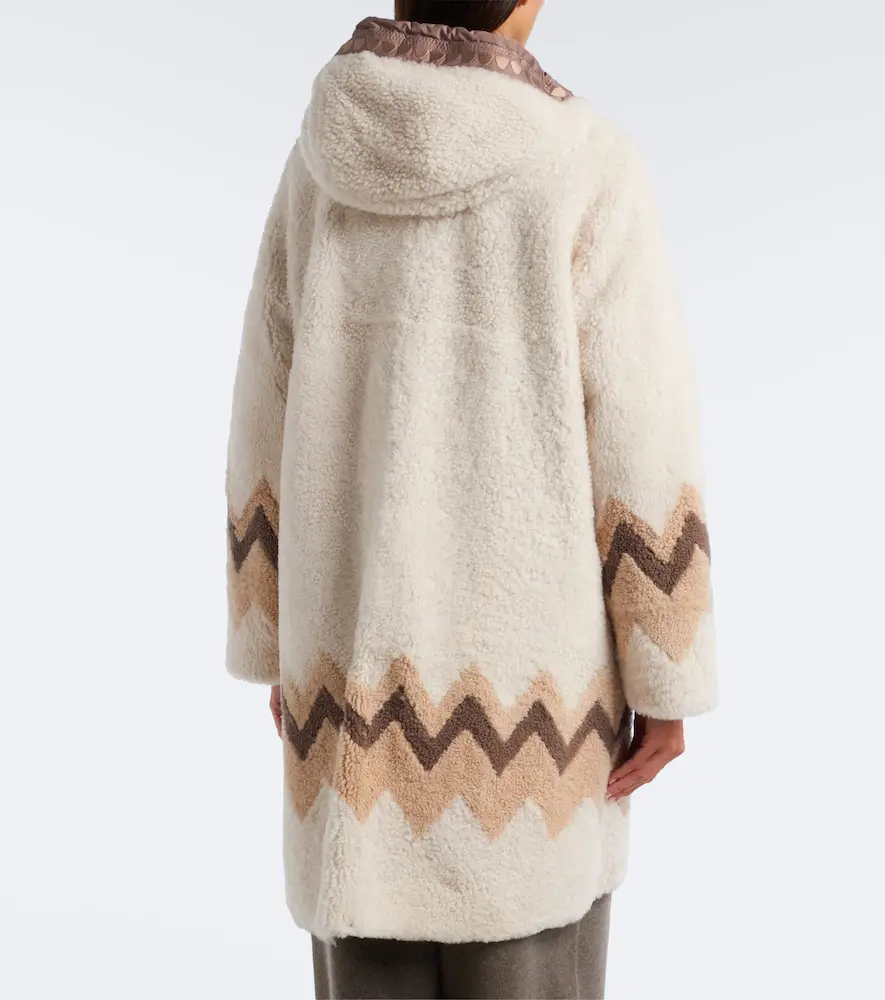 Bogner Niva hooded shearling coat | Thumbnail 3