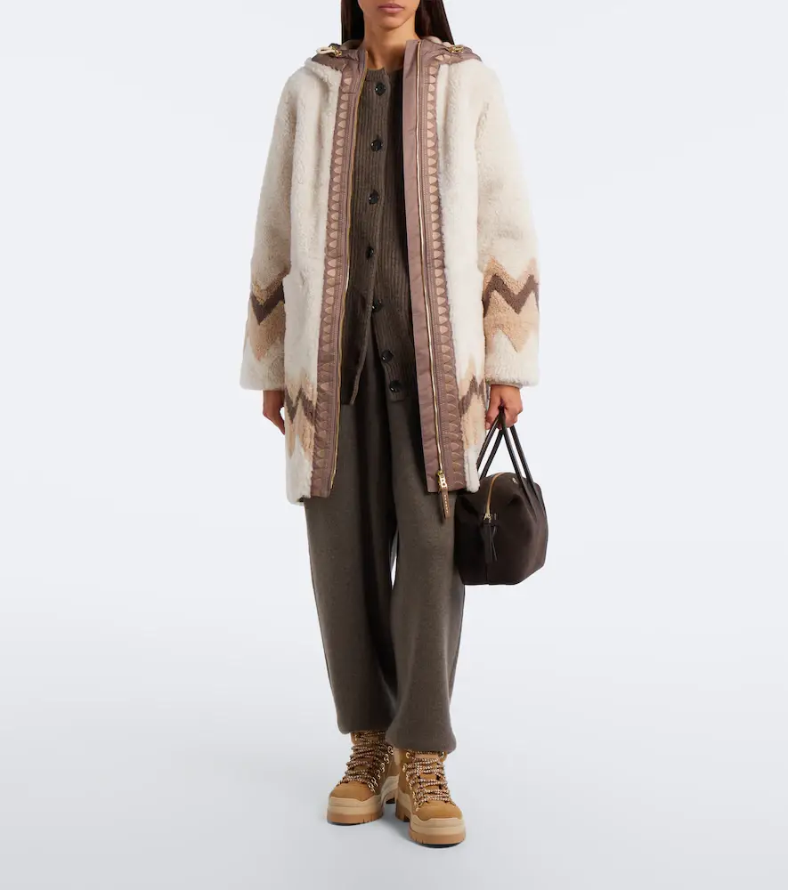 Bogner Niva hooded shearling coat | Thumbnail 5