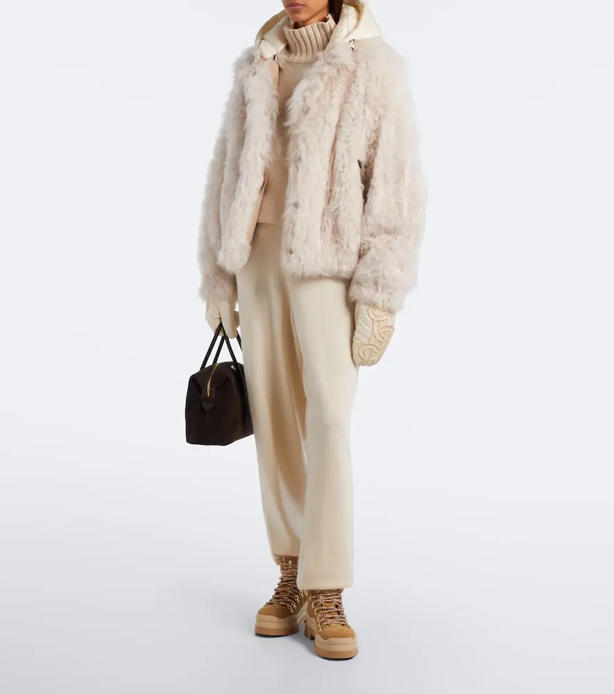 Bogner Liz hooded shearling ski jacket | Thumbnail 5