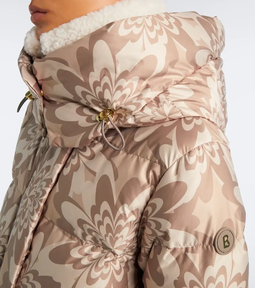 Bogner Naia hooded printed down ski jacket | Thumbnail 3