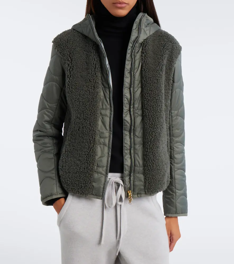 Bogner Bibi teddy-trimmed quilted ski jacket | Thumbnail 2 Bogner Bibi teddy-trimmed quilted ski jacket | Thumbnail 2