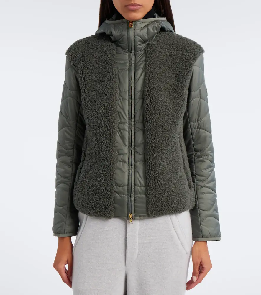 Bogner Bibi teddy-trimmed quilted ski jacket | Thumbnail 4 Bogner Bibi teddy-trimmed quilted ski jacket | Thumbnail 4