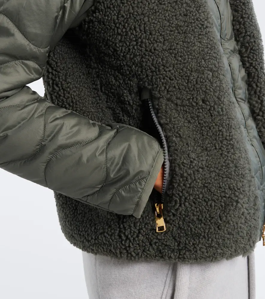 Bogner Bibi teddy-trimmed quilted ski jacket | Thumbnail 5 Bogner Bibi teddy-trimmed quilted ski jacket | Thumbnail 5