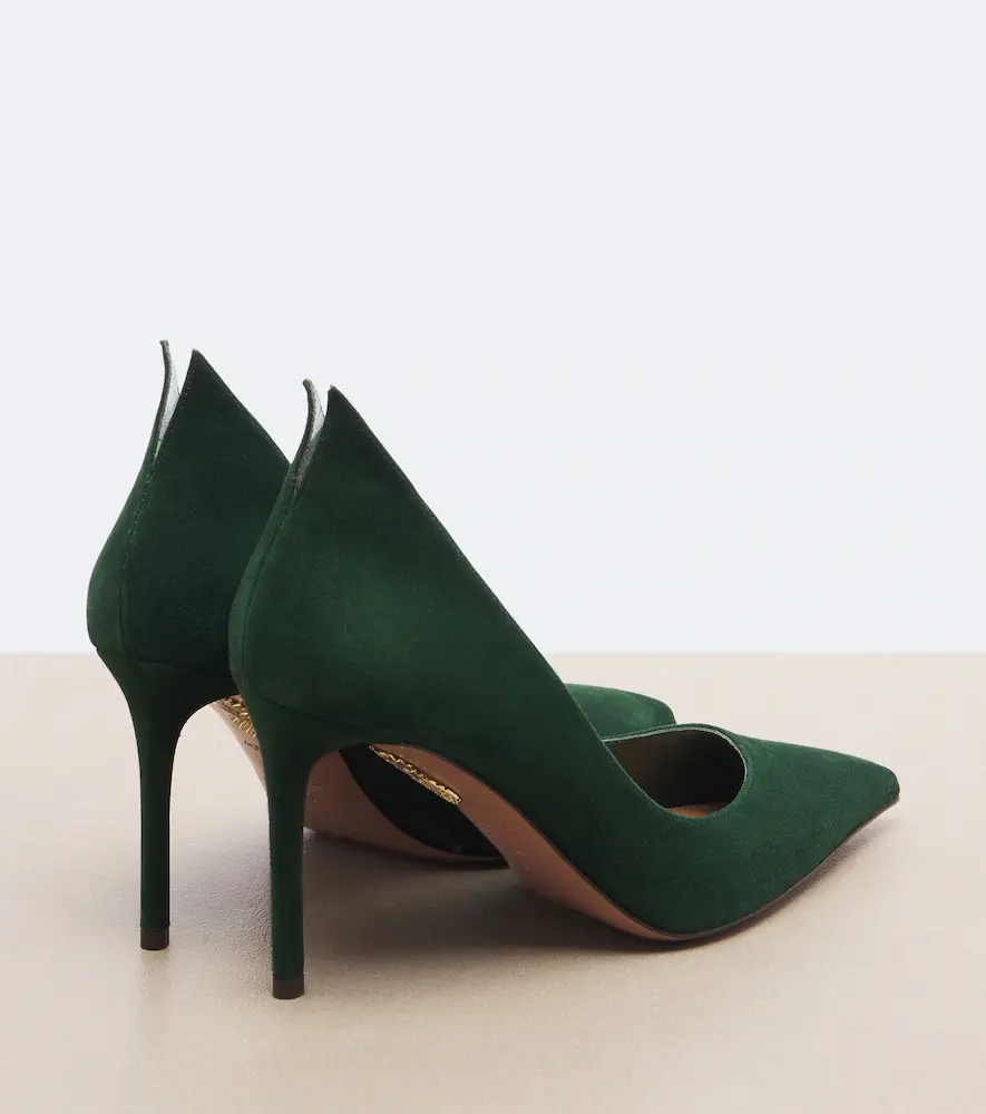 Aquazzura Linea suede pumps | Thumbnail 2