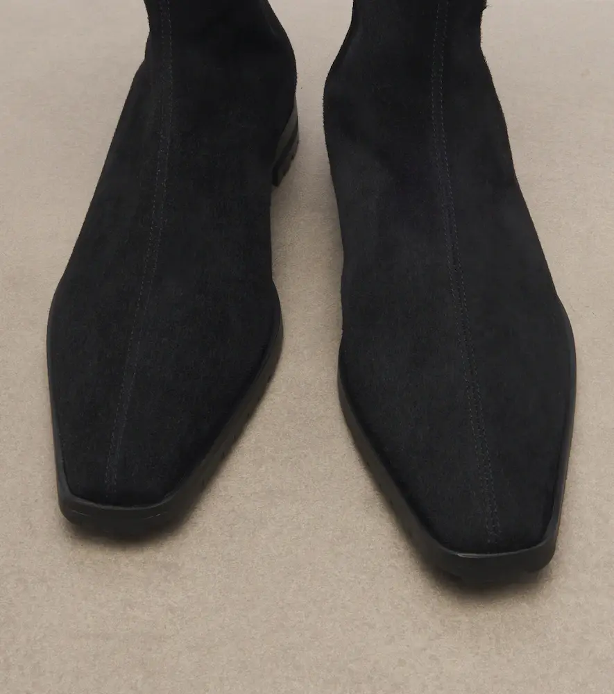 Aquazzura Saint Honoré suede ankle boots | Thumbnail 4 Aquazzura Saint Honoré suede ankle boots | Thumbnail 4
