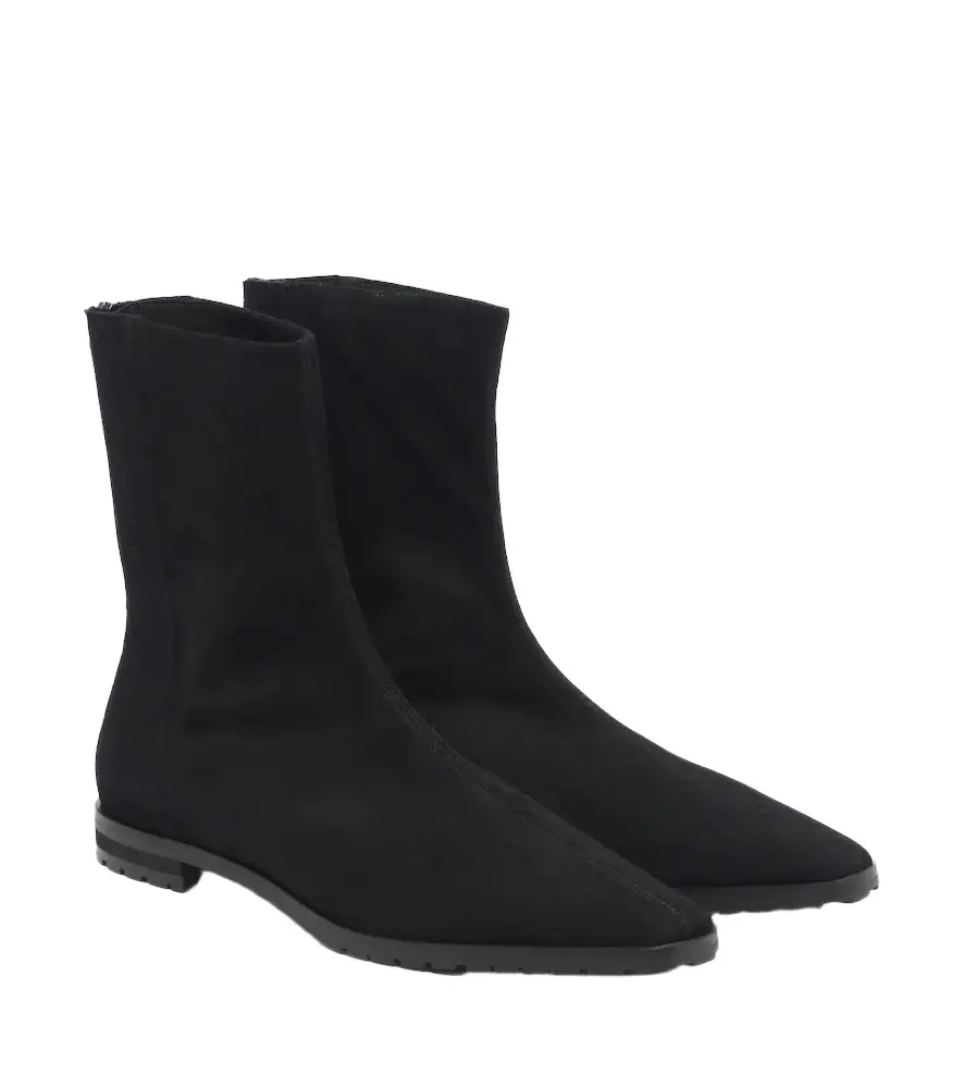 Aquazzura Saint Honoré suede ankle boots