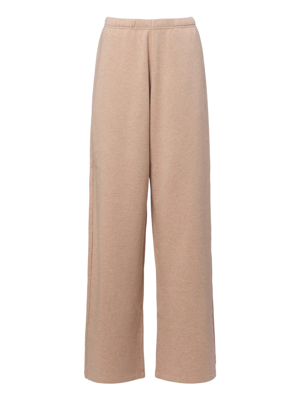 Cotton jersey wide-leg pants