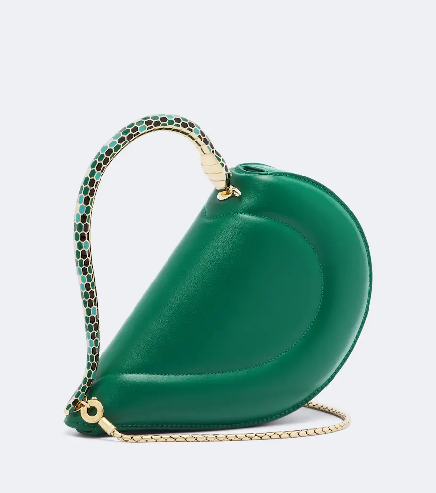 BVLGARI Serpenti Cuore 1968 leather top-handle bag | Thumbnail 2