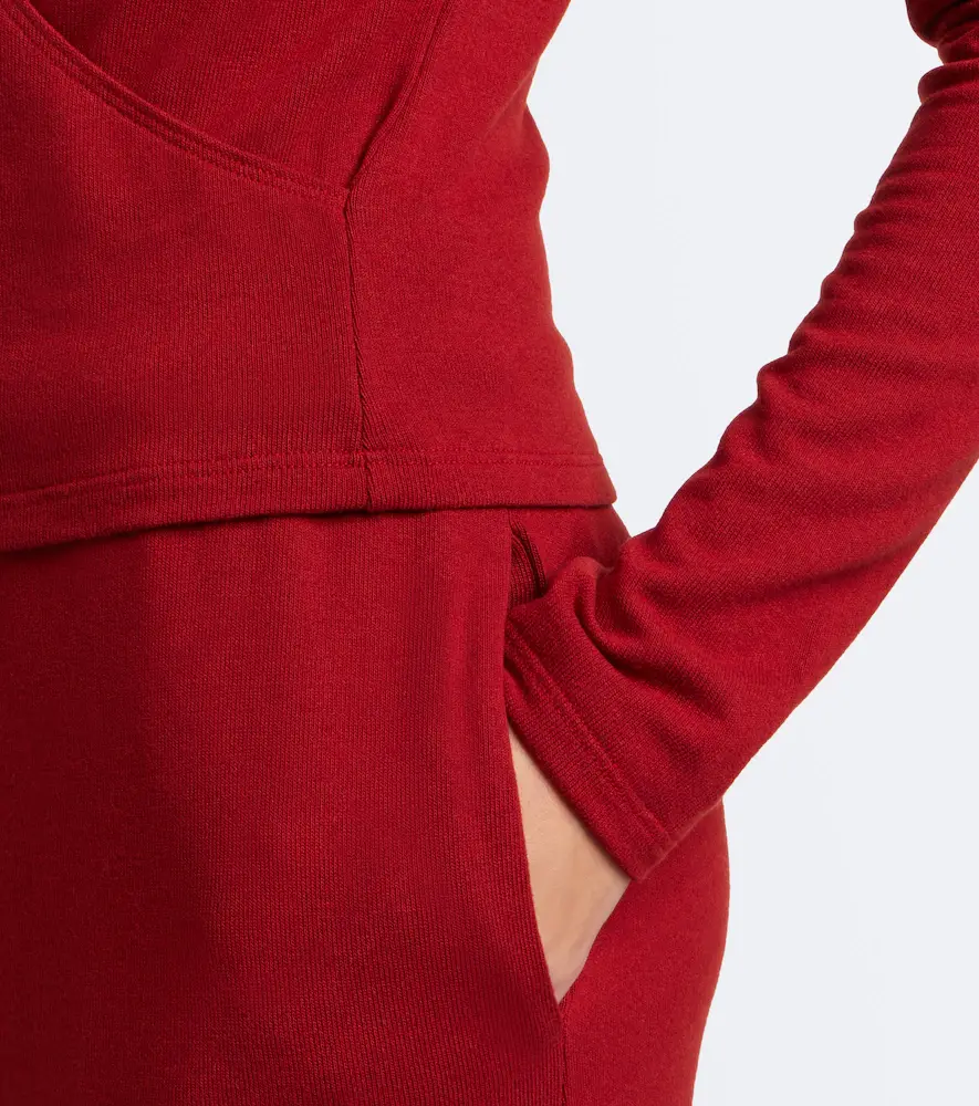 LESET Lauren jersey wrap top | Thumbnail 5