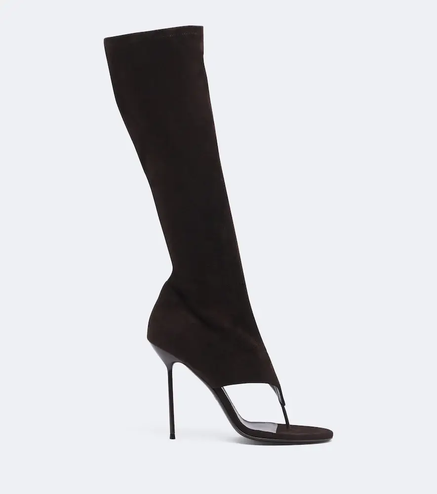 Paris Texas Lidia cut-out suede knee-high boots | Thumbnail 4 Paris Texas Lidia cut-out suede knee-high boots | Thumbnail 4