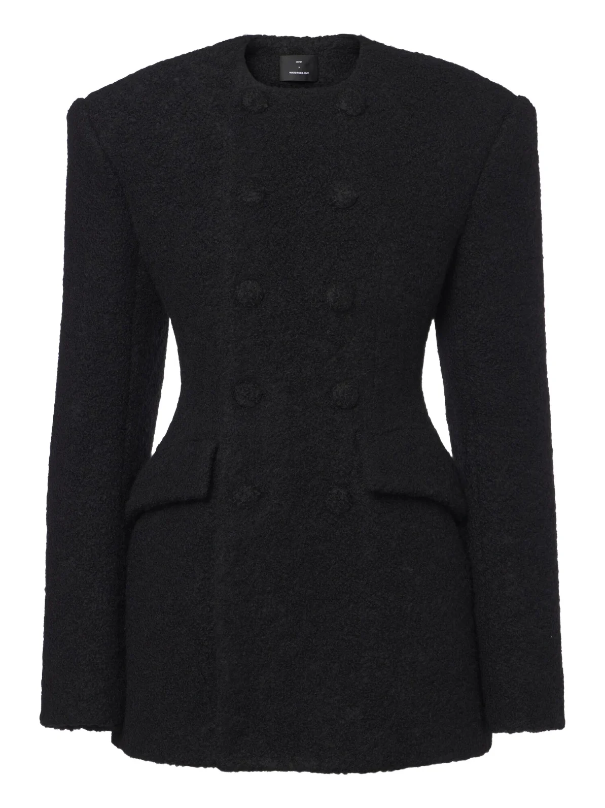 Wardrobe.NYC Wardrobe. NYC Alpaca and wool-blend bouclé blazer dress