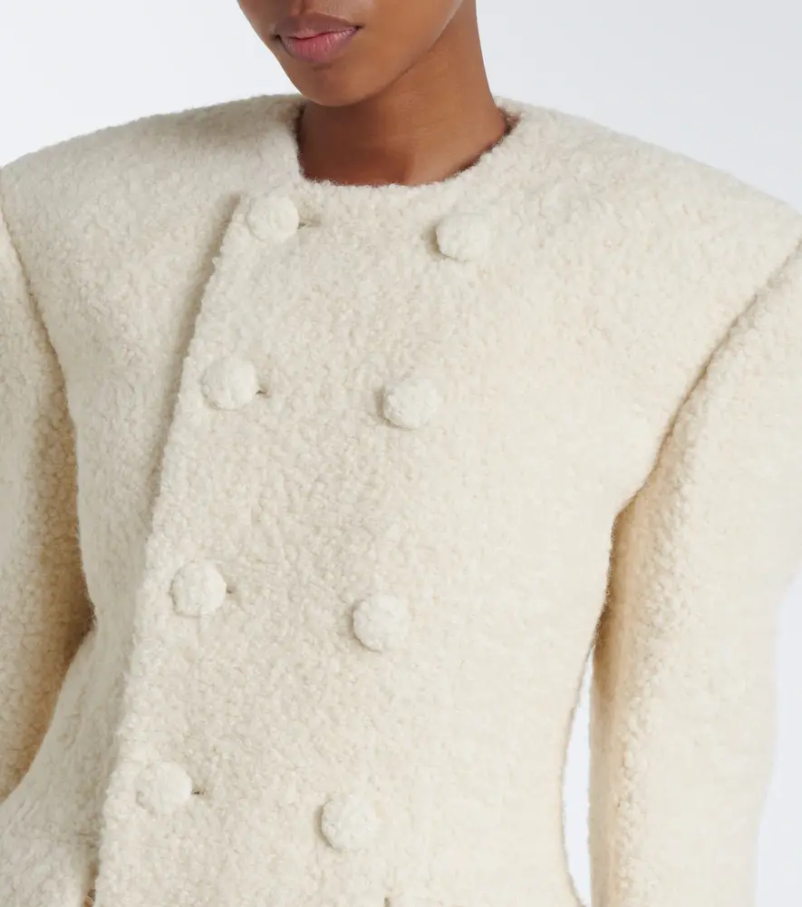 Wardrobe.NYC Wardrobe. NYC Alpaca and wool-blend bouclé blazer dress | Thumbnail 2 Wardrobe.NYC Wardrobe. NYC Alpaca and wool-blend bouclé blazer dress | Thumbnail 2