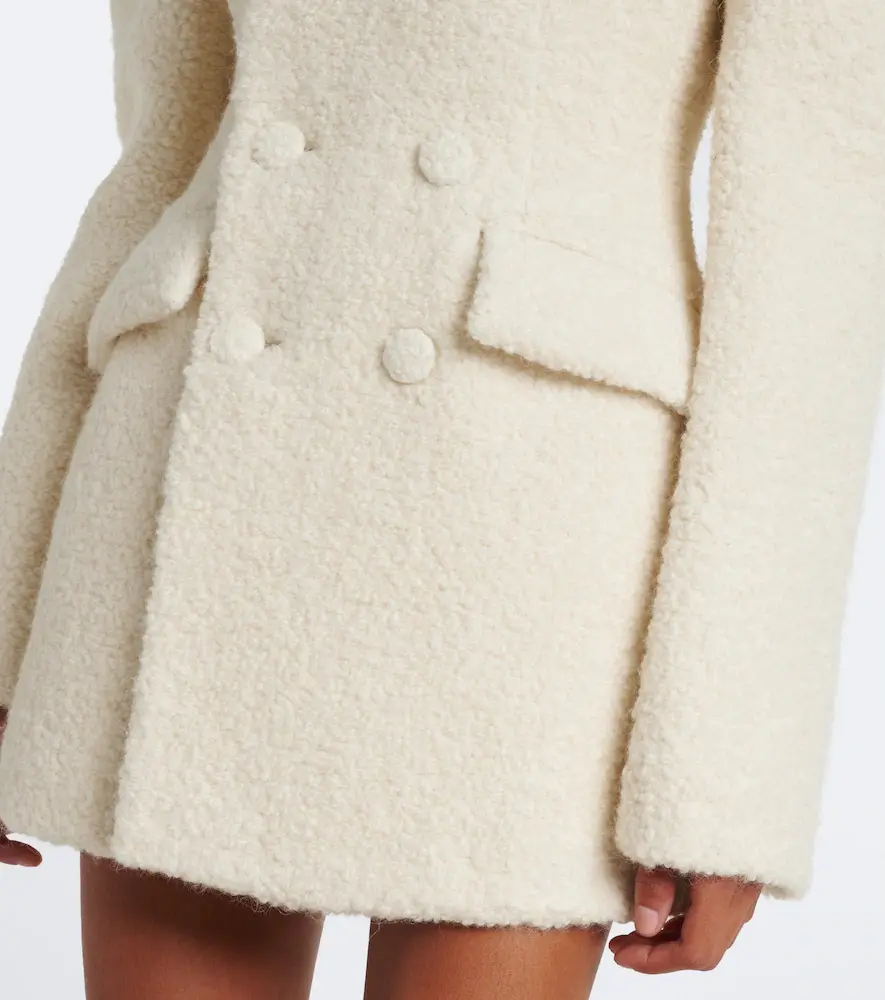 Wardrobe.NYC Wardrobe. NYC Alpaca and wool-blend bouclé blazer dress | Thumbnail 3 Wardrobe.NYC Wardrobe. NYC Alpaca and wool-blend bouclé blazer dress | Thumbnail 3