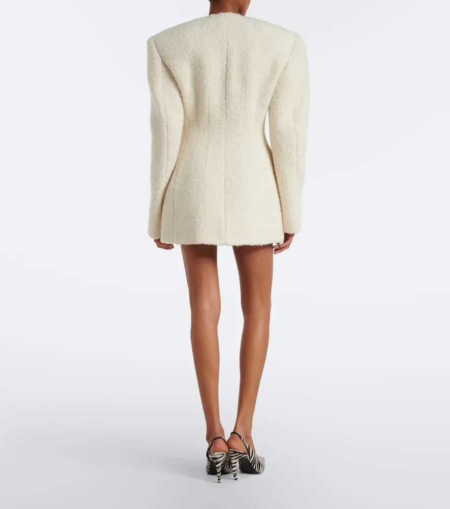 Wardrobe.NYC Wardrobe. NYC Alpaca and wool-blend bouclé blazer dress | Thumbnail 5 Wardrobe.NYC Wardrobe. NYC Alpaca and wool-blend bouclé blazer dress | Thumbnail 5