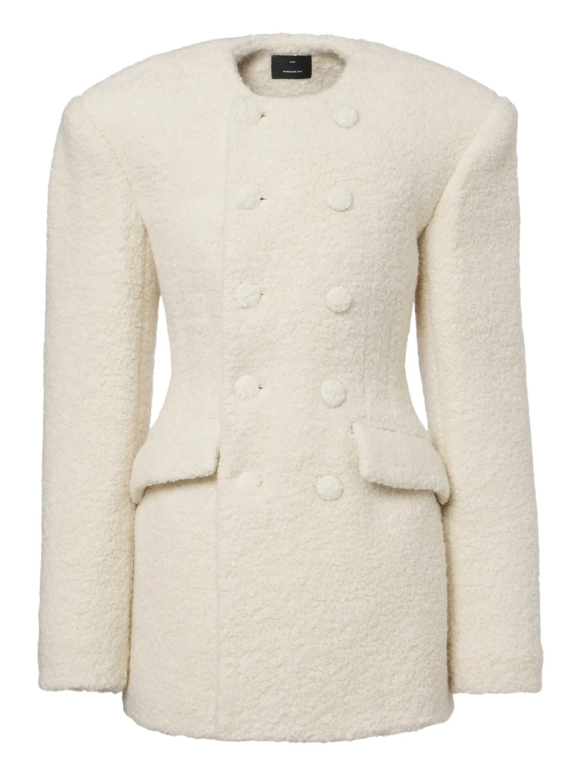Wardrobe.NYC Wardrobe. NYC Alpaca and wool-blend bouclé blazer dress