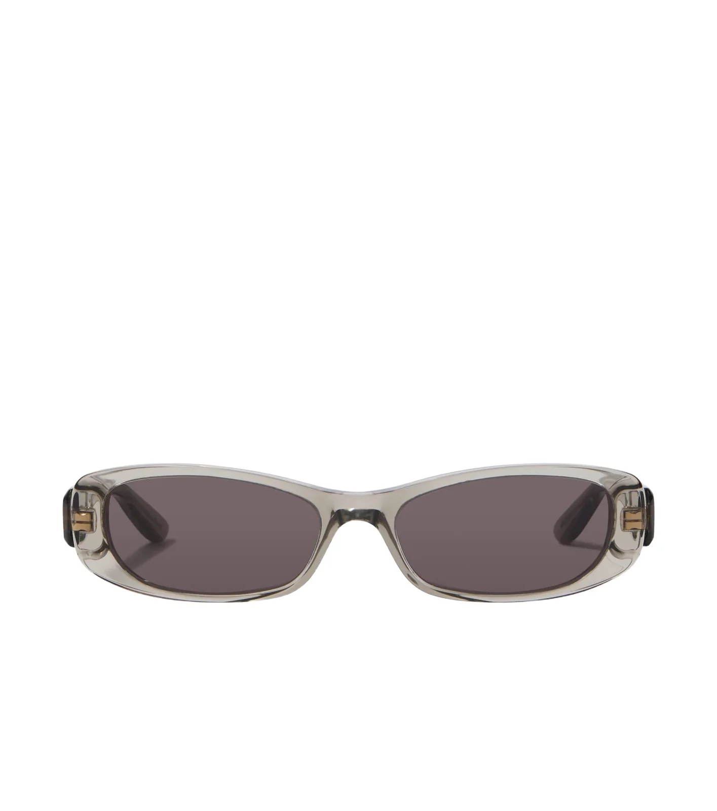 Balenciaga Logo oval sunglasses