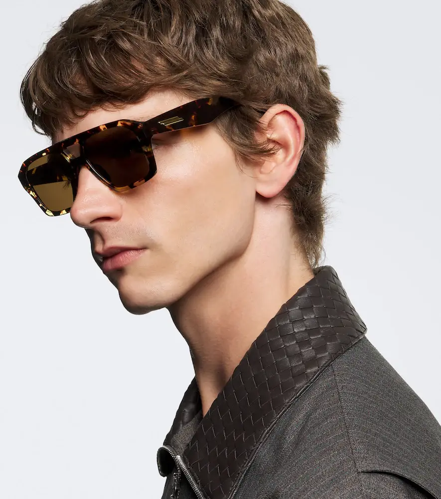 Bottega Veneta Navigator square sunglasses | Thumbnail 3 Bottega Veneta Navigator square sunglasses | Thumbnail 3