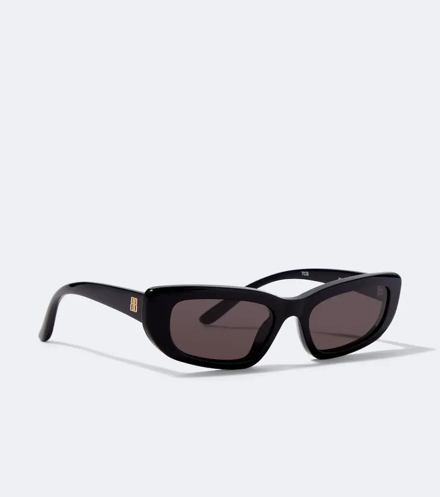 Balenciaga Logo oval sunglasses | Thumbnail 4 Balenciaga Logo oval sunglasses | Thumbnail 4