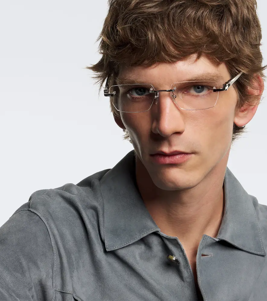 Cartier Eyewear Collection Signature C de Cartier rectangular glasses | Thumbnail 3 Cartier Eyewear Collection Signature C de Cartier rectangular glasses | Thumbnail 3