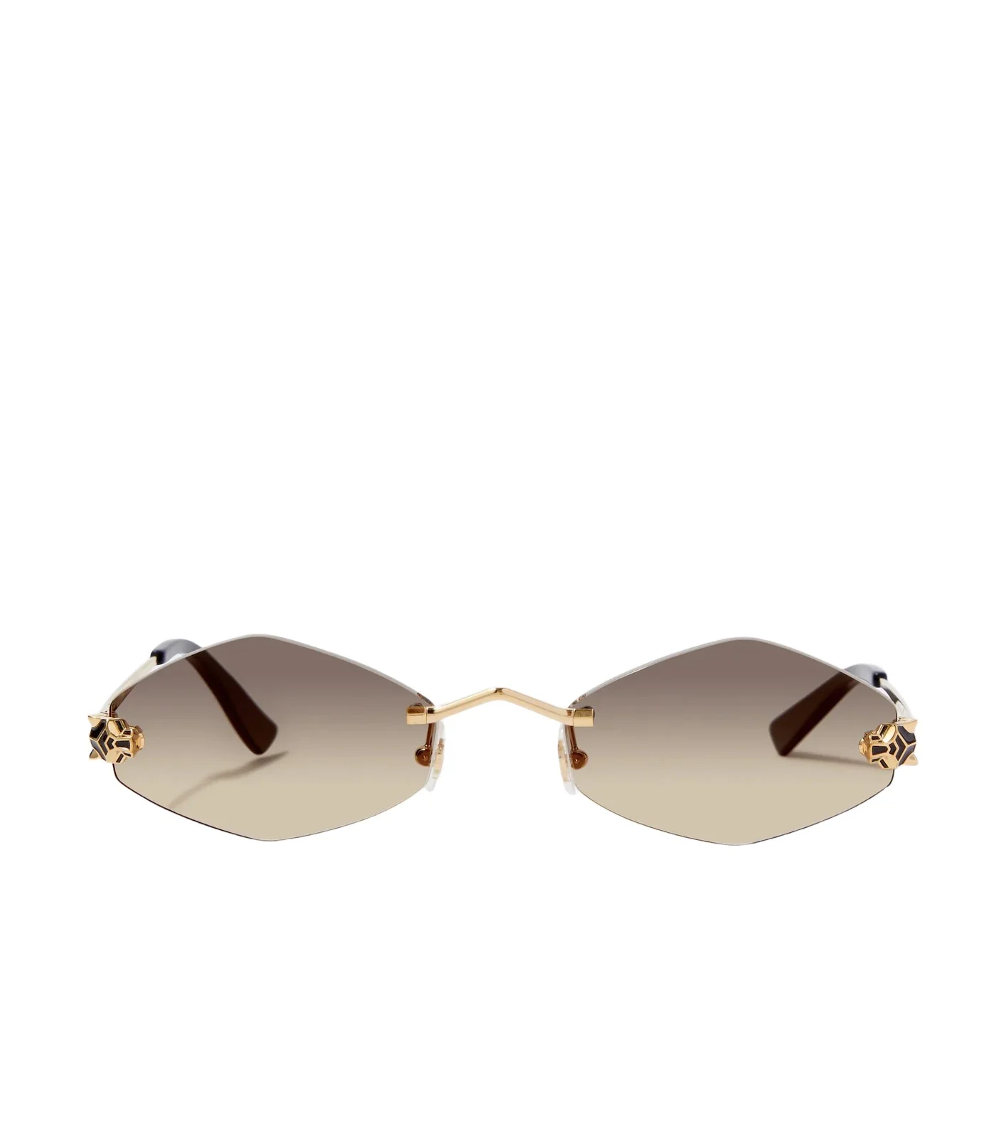 Cartier Eyewear Collection Panthère De Cartier oval sunglasses