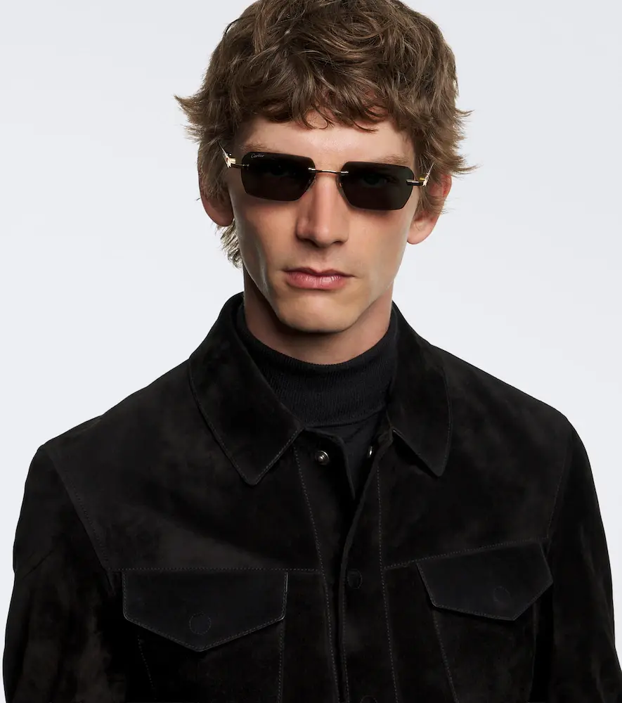 Cartier Eyewear Collection Signature C rectangular sunglasses | Thumbnail 2