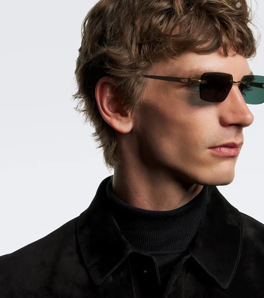 Cartier Eyewear Collection Signature C rectangular sunglasses | Thumbnail 3