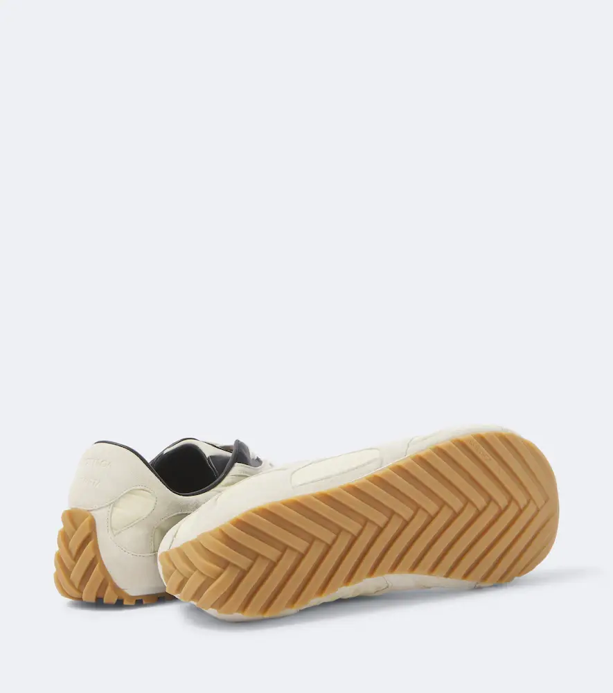 Bottega Veneta Orbit Flash suede-trimmed sneakers | Thumbnail 4 Bottega Veneta Orbit Flash suede-trimmed sneakers | Thumbnail 4