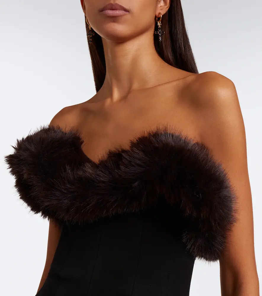 David Koma Strapless bustier minidress | Thumbnail 2 David Koma Strapless bustier minidress | Thumbnail 2