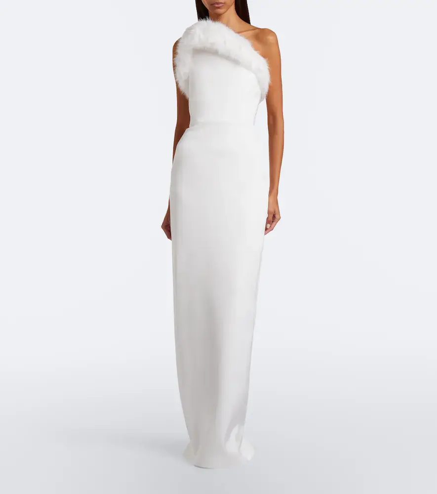 David Koma Strapless bustier gown | Thumbnail 3 David Koma Strapless bustier gown | Thumbnail 3