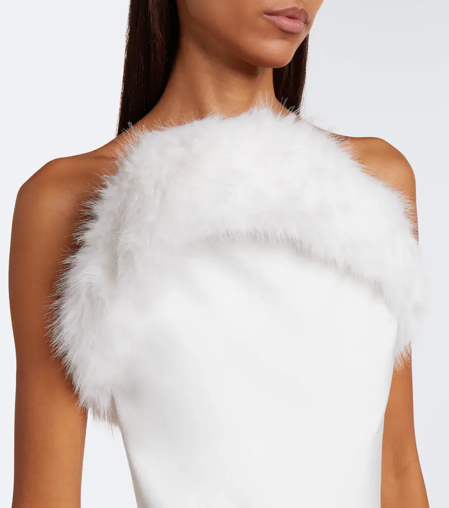 David Koma Strapless bustier gown | Thumbnail 4 David Koma Strapless bustier gown | Thumbnail 4