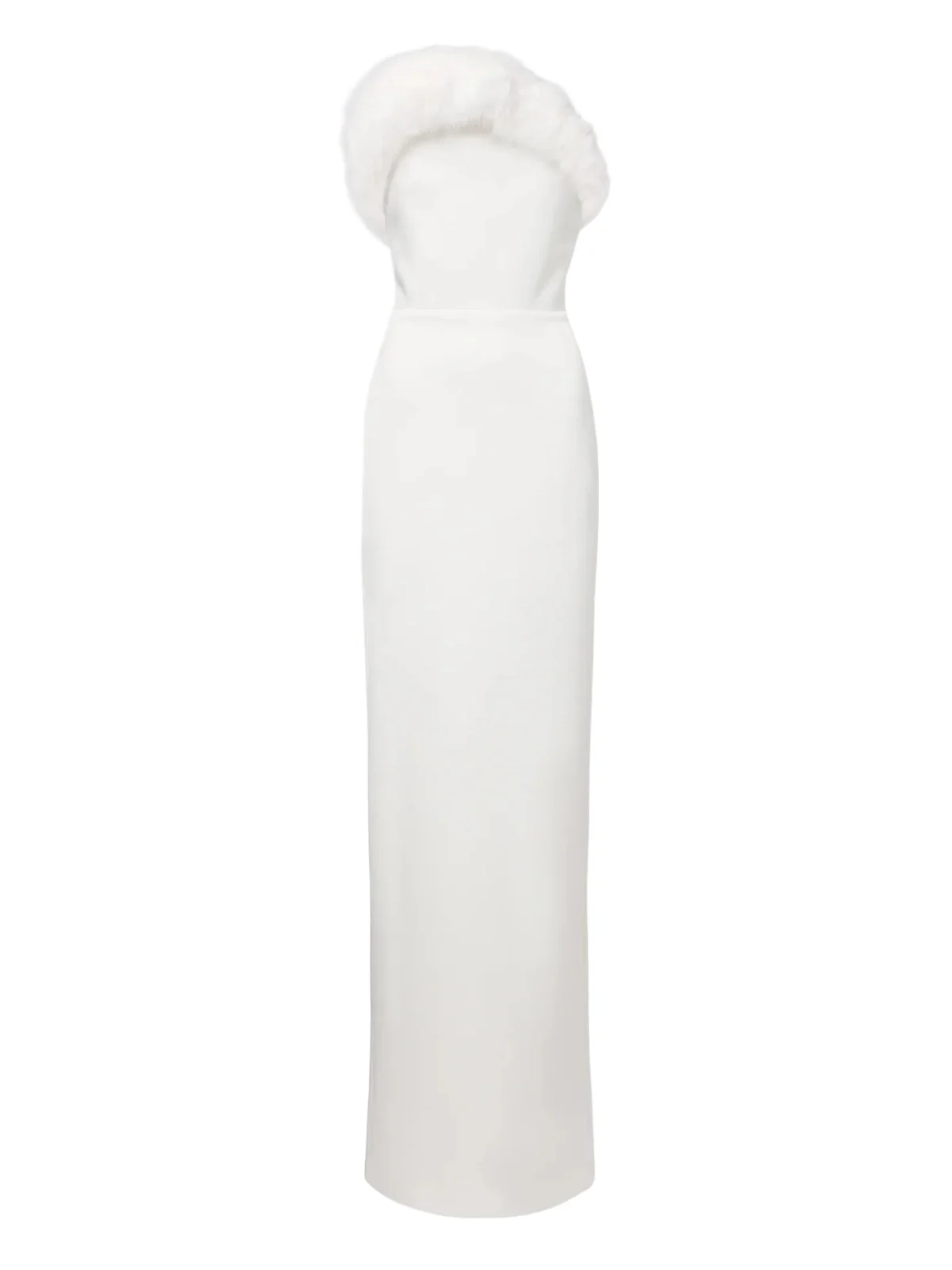 David Koma Strapless bustier gown