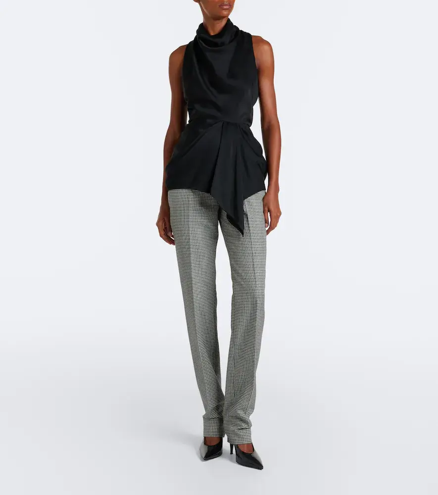 Givenchy Gingham slim pants | Thumbnail 5 Givenchy Gingham slim pants | Thumbnail 5